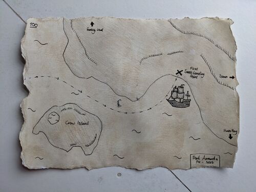 Map of Port Amanda Circa Year 0 uni